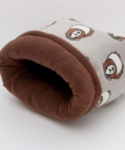 Kuschelsack - Meeri Fleece-Dunkelbraun