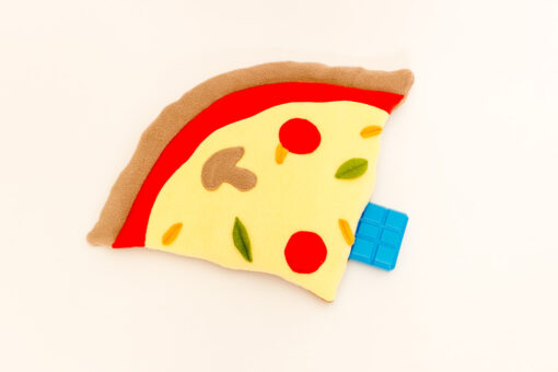 Pizza mit Kühlakku