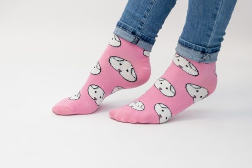 Rosa Anni-Sophie Socken – Bild 4