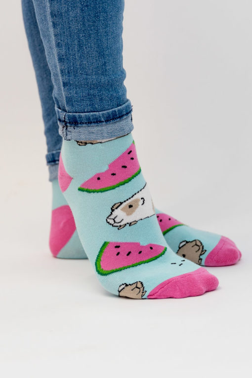 Melonenschweinchen Socken – Bild 2