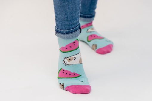 Melonenschweinchen Socken – Bild 4
