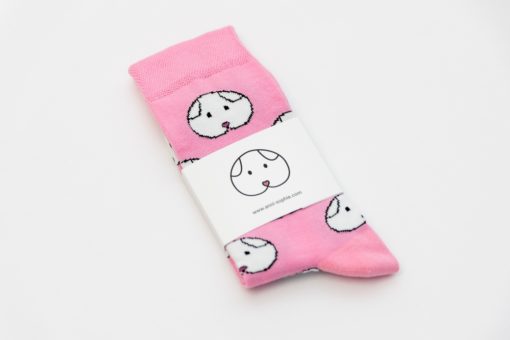 Rosa Anni-Sophie Socken – Bild 5