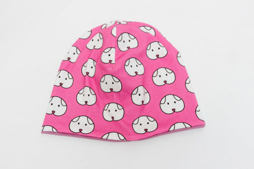 Beanie Erwachsene Logo Pink