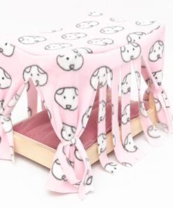 Himmelbett - Fleece Anni Rosa-Altrosa