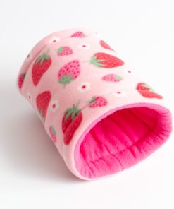 Kuschelrolle - Erdbeeren-Pink