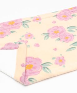 Pipipad 60x80cm gemustert - Blumen Creme