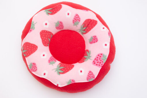 Donut Knallrot-Erdbeeren
