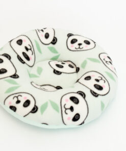 Donutkissen Panda-Mint
