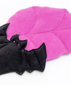 Einzelstück Kissenset Blatt Violett-Fledermaus