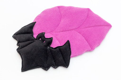 Einzelstück Kissenset Blatt Violett-Fledermaus