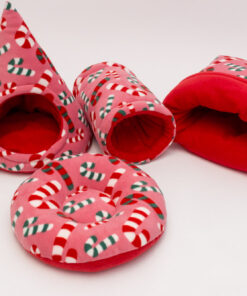 Alternative view of Donutkissen Zuckerstangen-Knallrot
