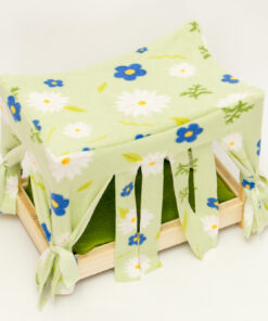 Himmelbett - Blumenwiese-Hellgrün