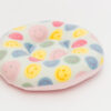 Donutkissen Smiley-Babyrosa