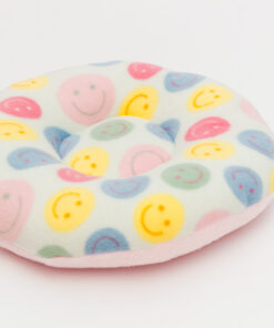 Donutkissen Smiley-Babyrosa