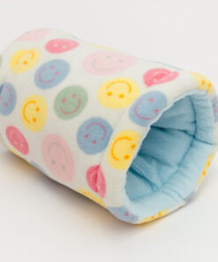 Einzelstück Kuschelrolle Smiley-Babyblau