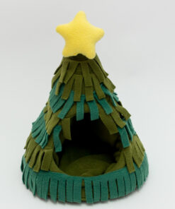 Einzelstück Tannenbaum grün mit Pastellgelbem Stern